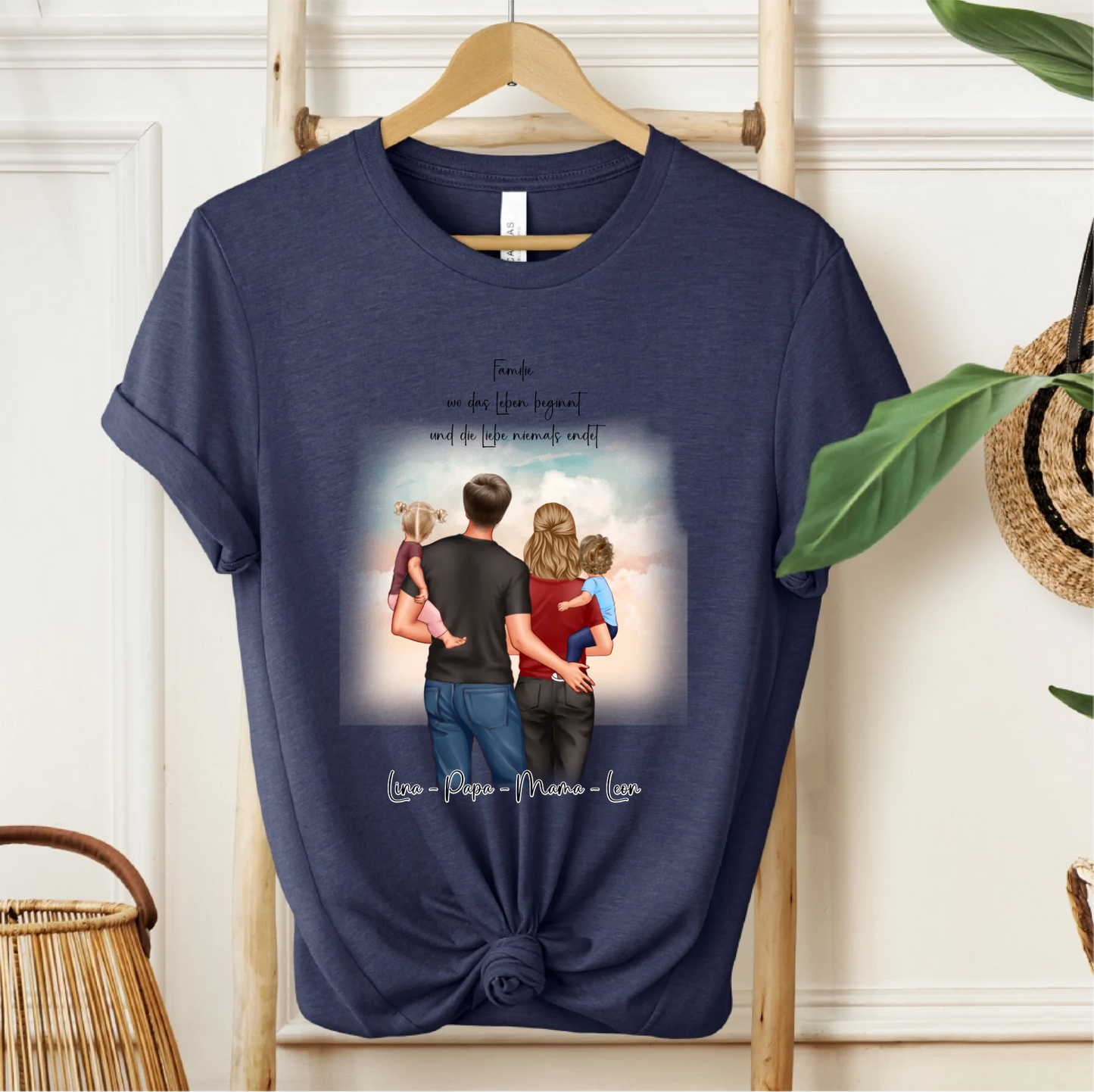Mama, Papa & 1 oder 2 Babys T-Shirt