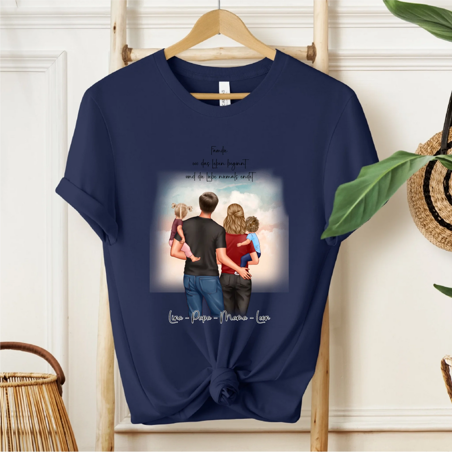 Mama, Papa & 1 oder 2 Babys T-Shirt