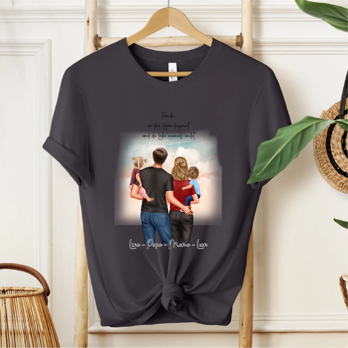 Mama, Papa & 1 oder 2 Babys T-Shirt