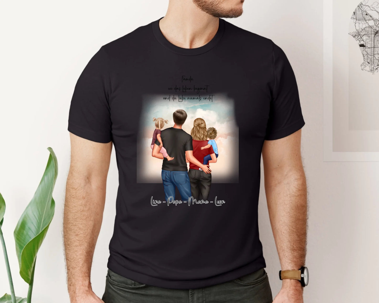 Mama, Papa & 1 oder 2 Babys T-Shirt