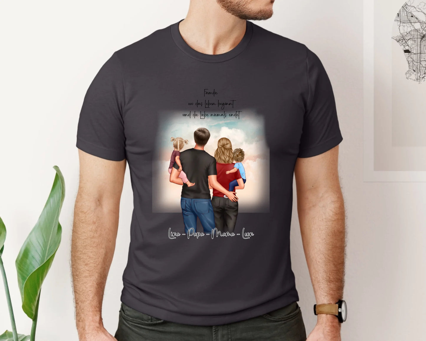 Mama, Papa & 1 oder 2 Babys T-Shirt