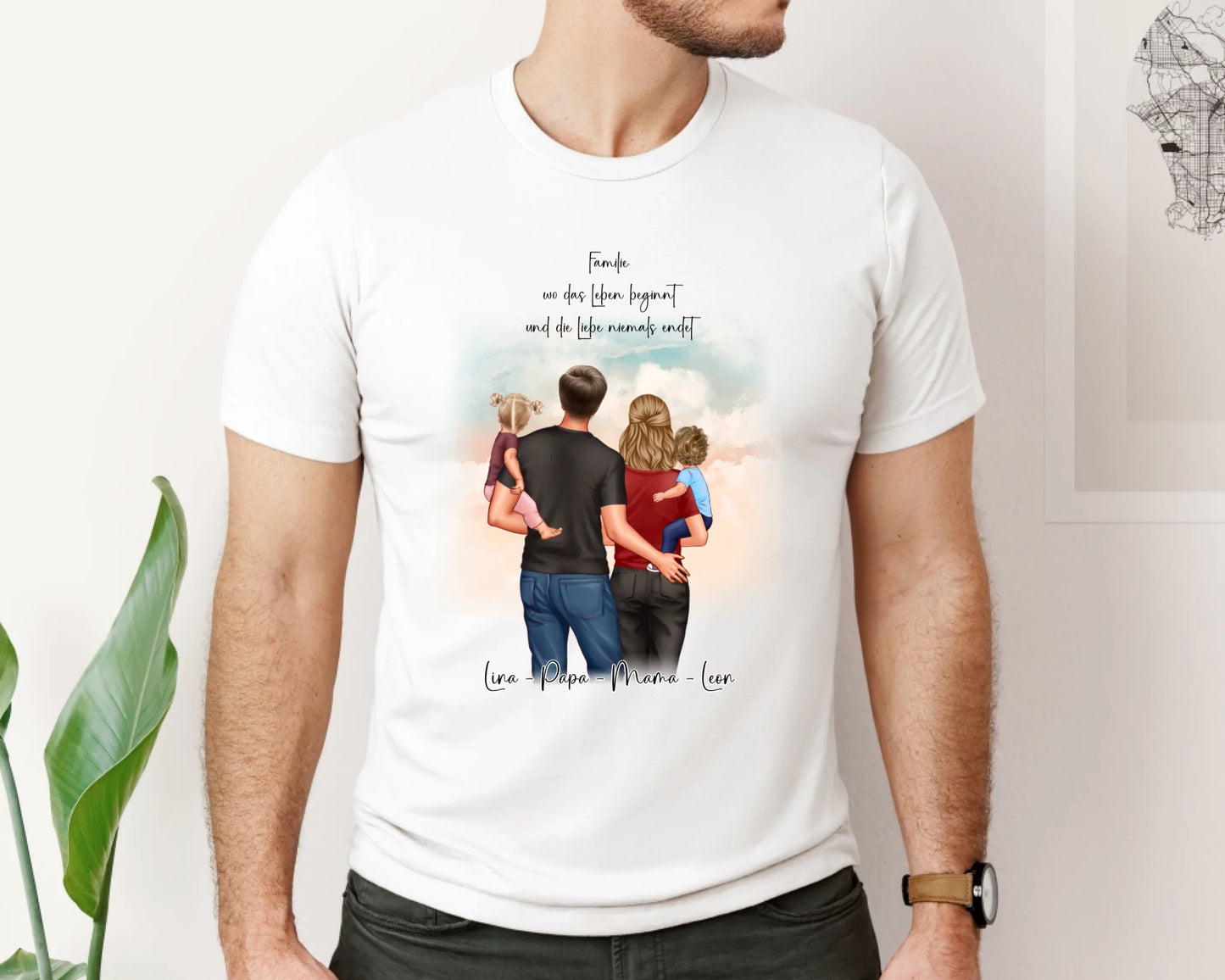 Mama, Papa & 1 oder 2 Babys T-Shirt