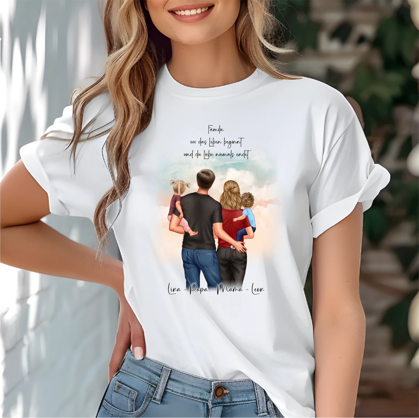 Mama, Papa & 1 oder 2 Babys T-Shirt