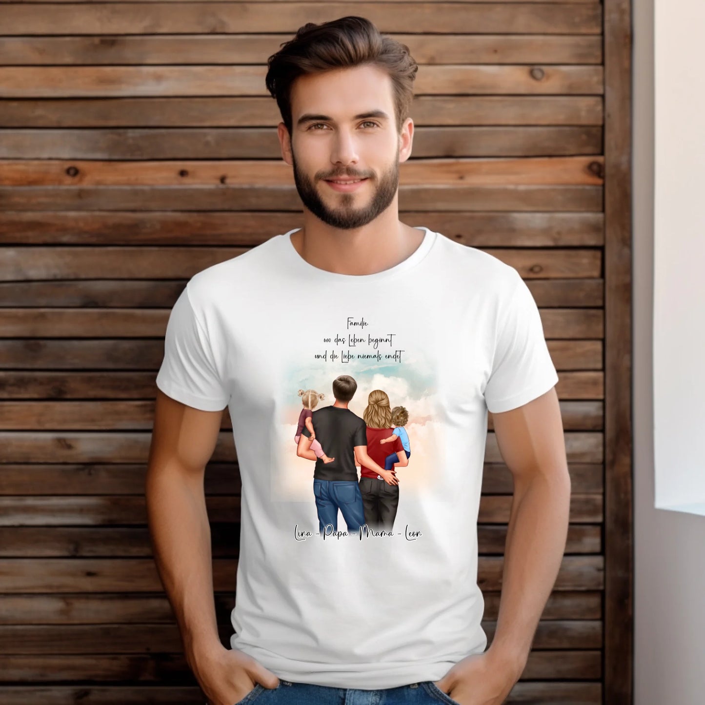Mama, Papa & 1 oder 2 Babys T-Shirt
