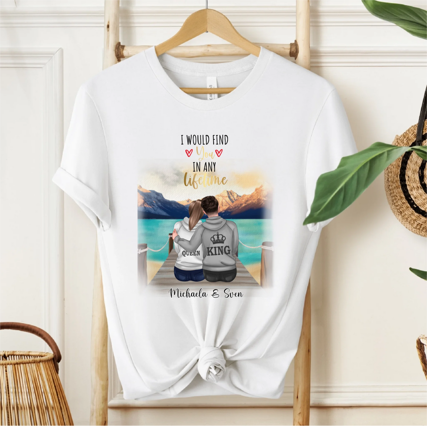 Paar T-Shirt