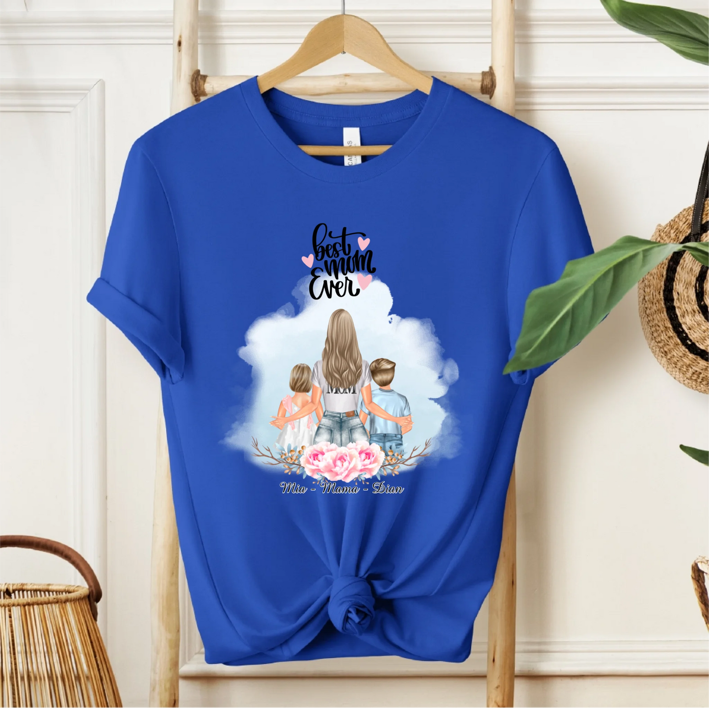 Mama mit 1-2 Kindern T-Shirt