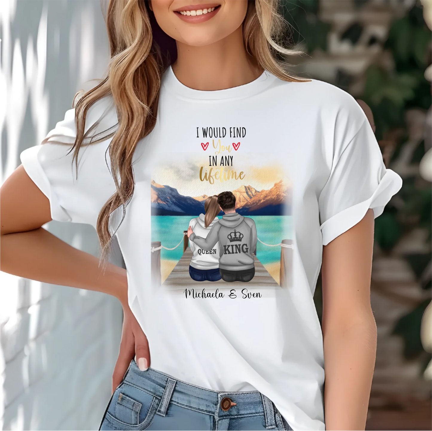 Paar T-Shirt
