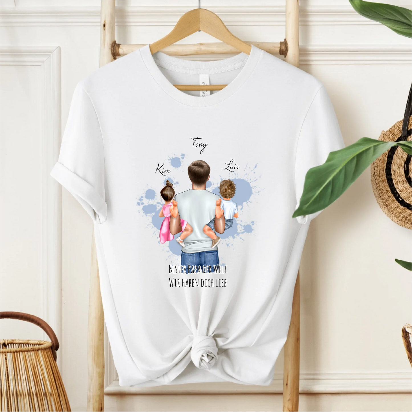 Papa & 1-2 Babys T-Shirt