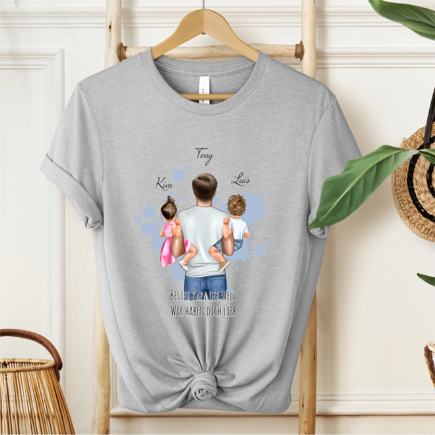 Papa & 1-2 Babys T-Shirt