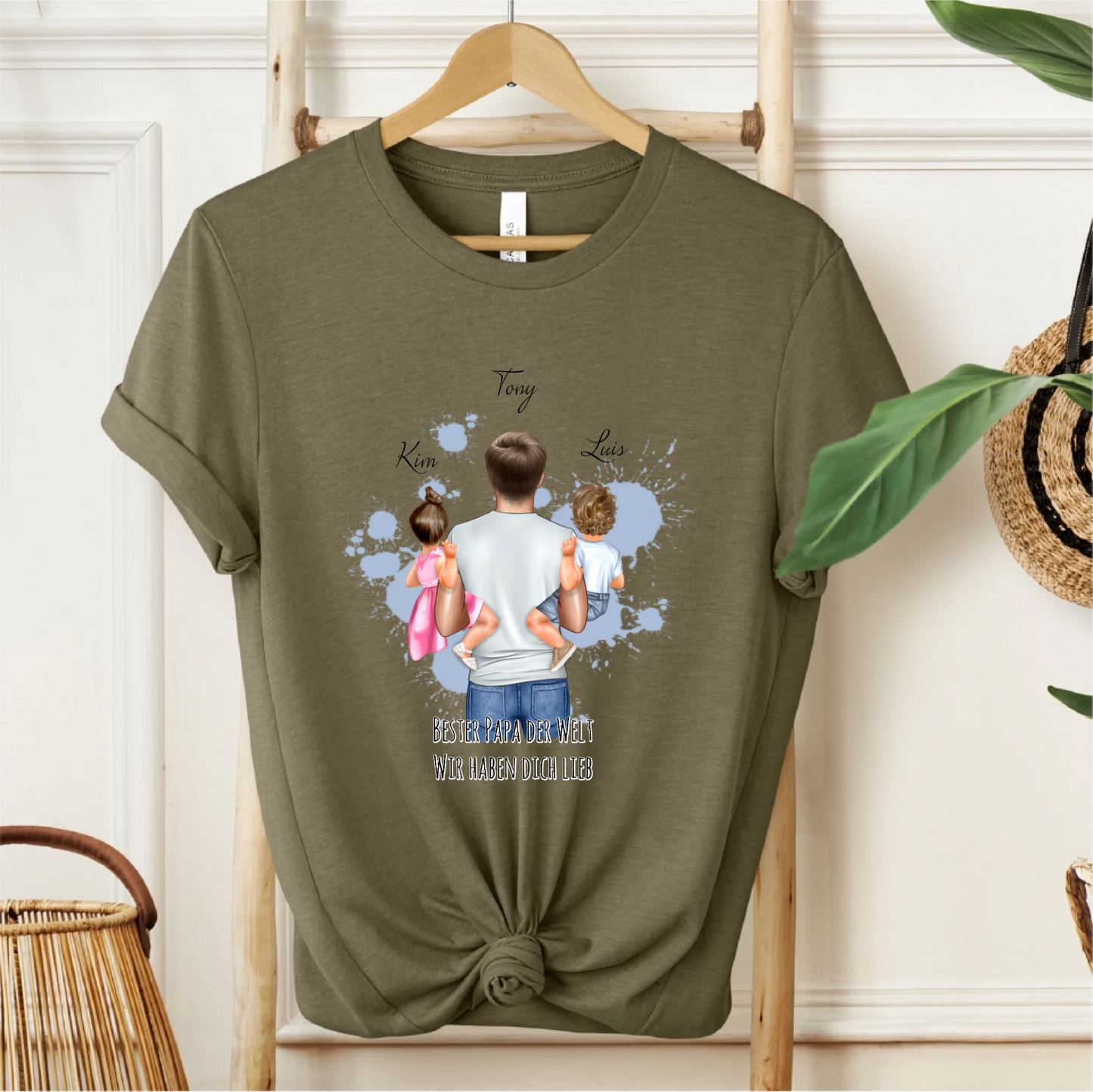 Papa & 1-2 Babys T-Shirt