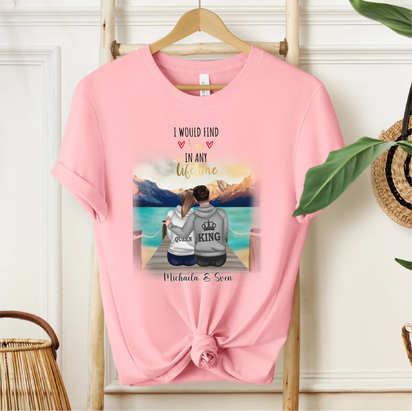 Paar T-Shirt