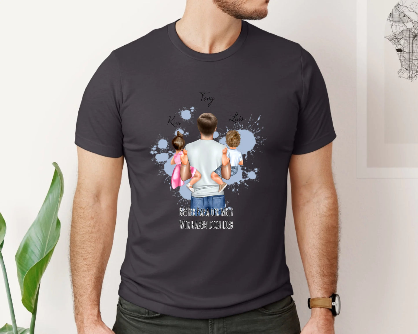 Papa & 1-2 Babys T-Shirt