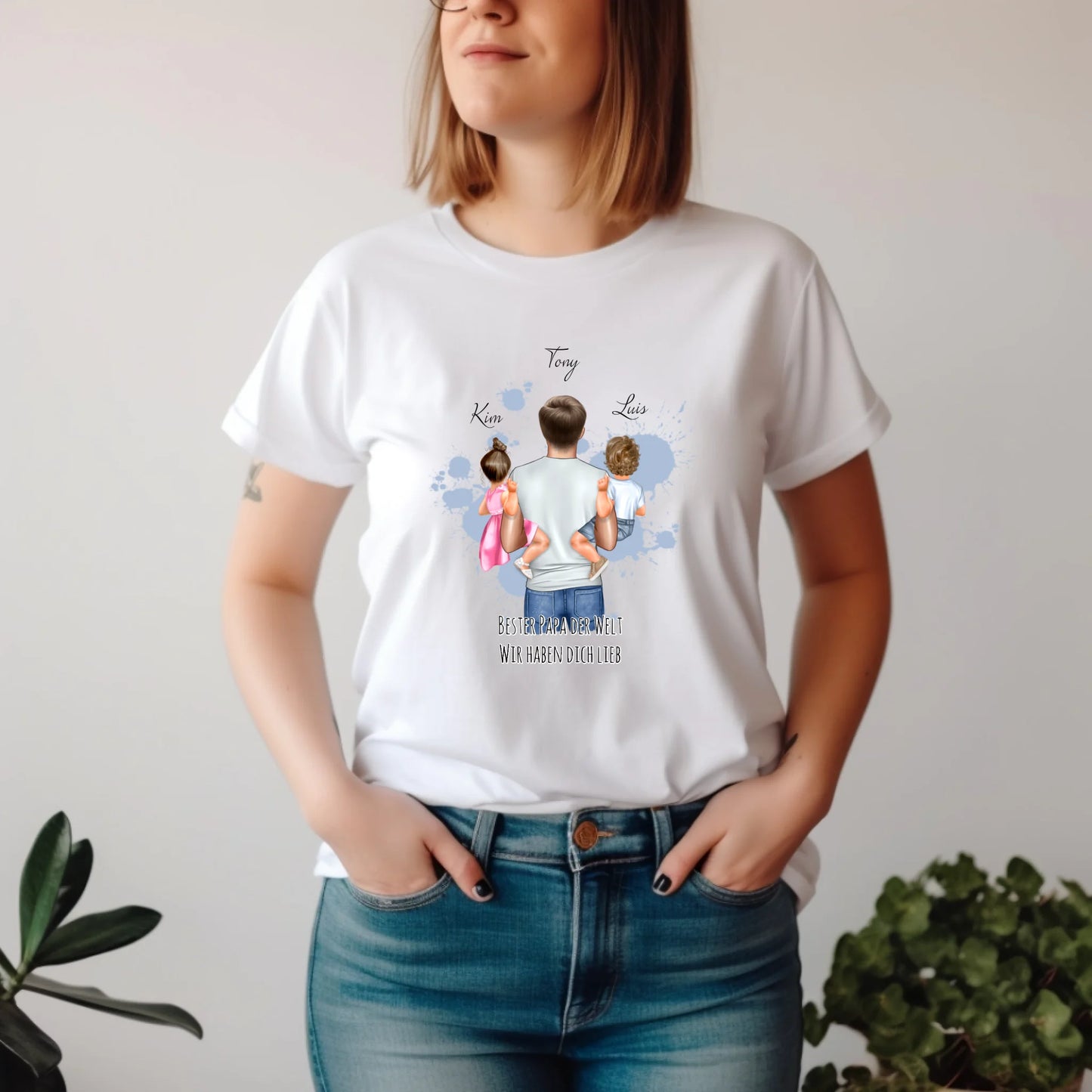 Papa & 1-2 Babys T-Shirt