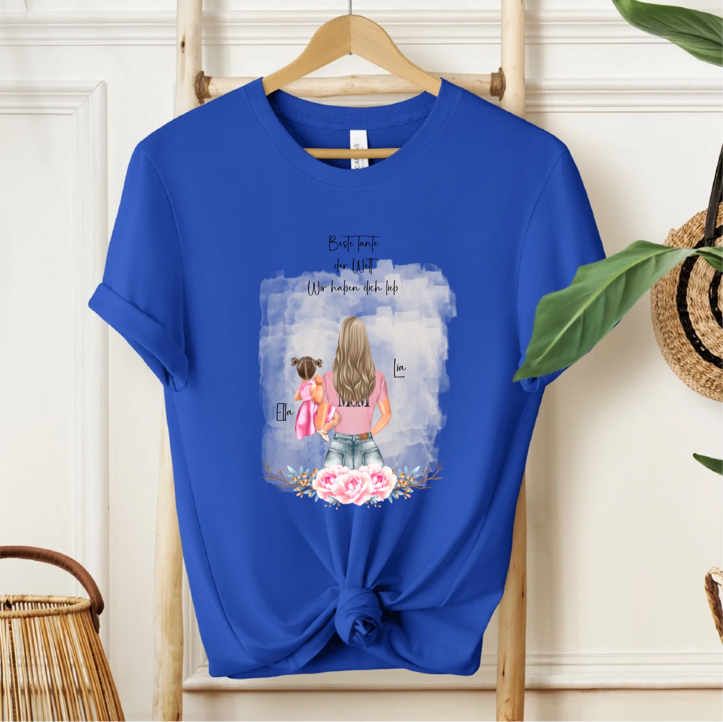 Mama mit 1 & 2 Babys T-Shirt
