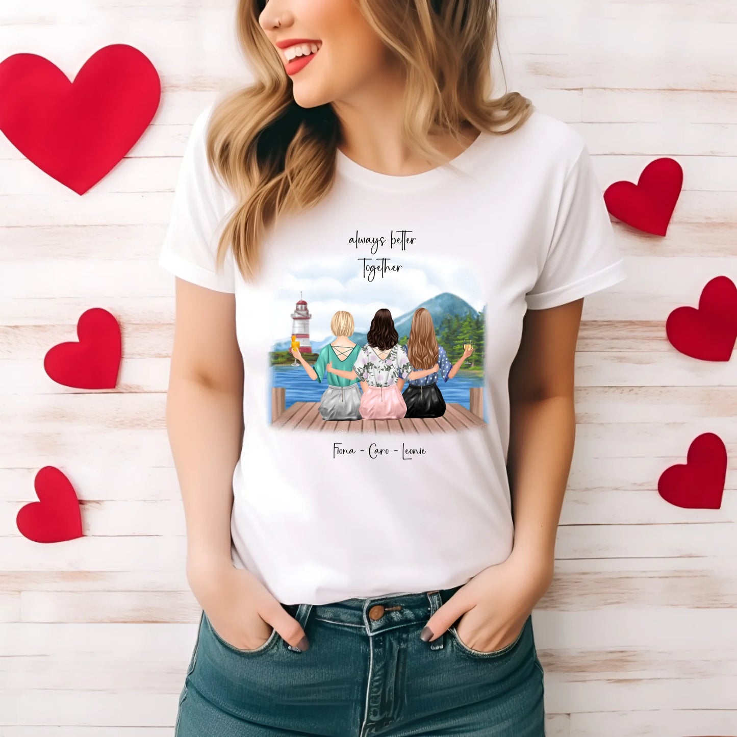 2-3 Freundinnen T-Shirt