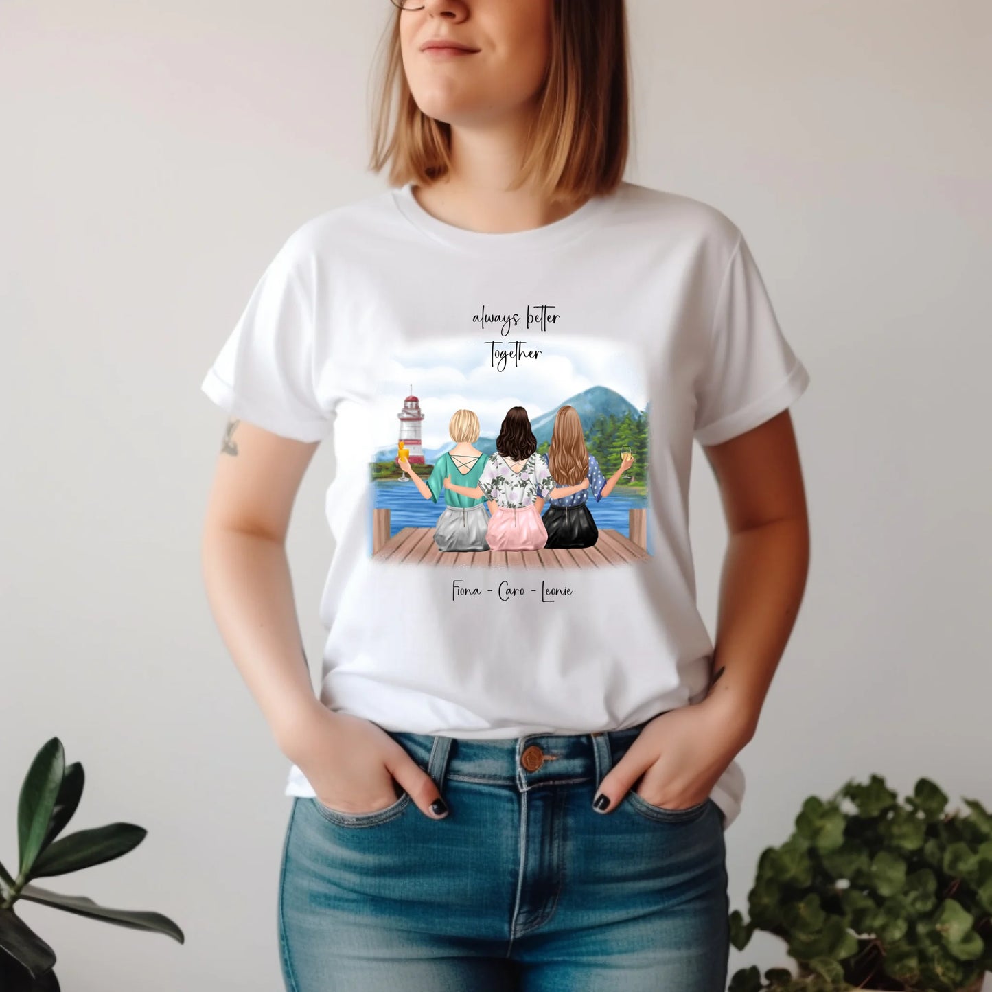 2-3 Freundinnen T-Shirt