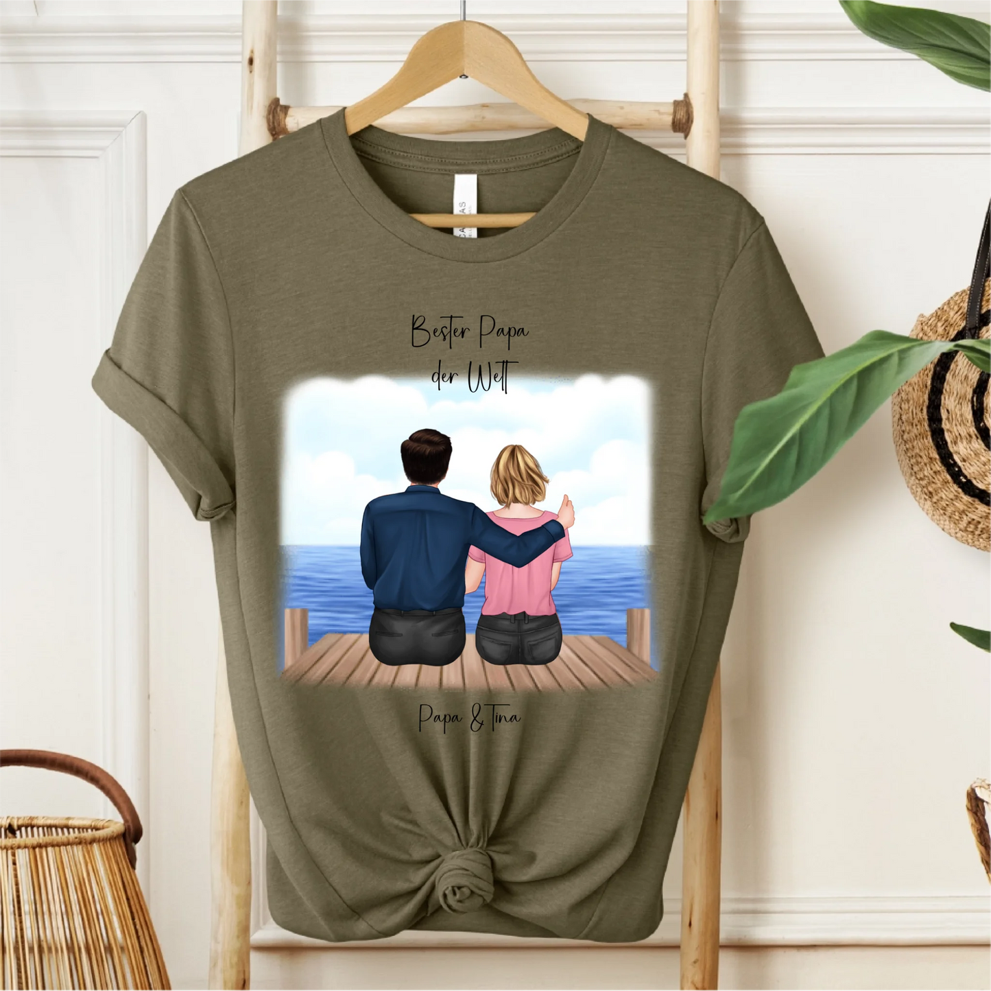 Vater & Tochter T-Shirt
