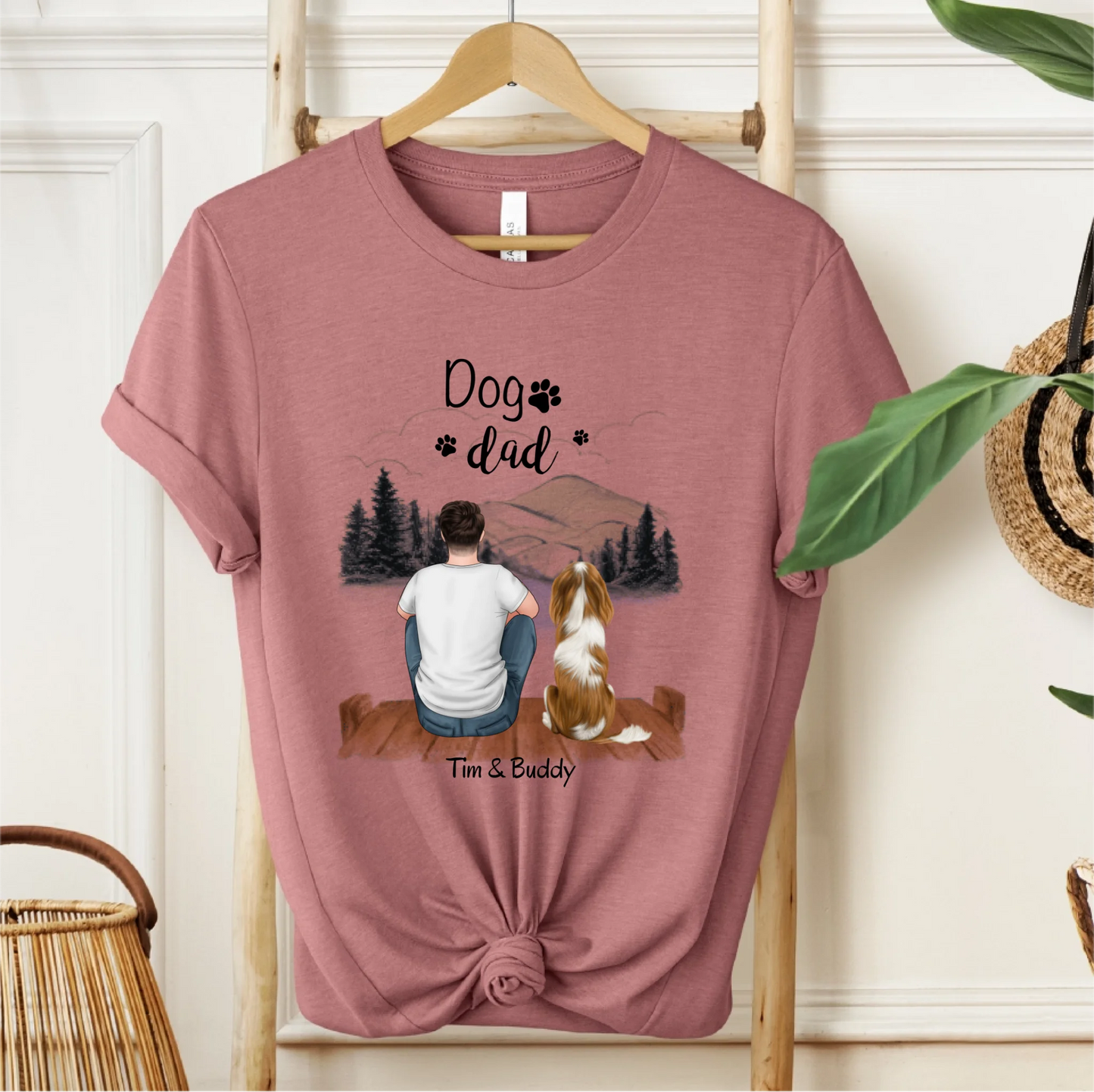 Herrchen/Frauchen mit Haustier T-Shirt