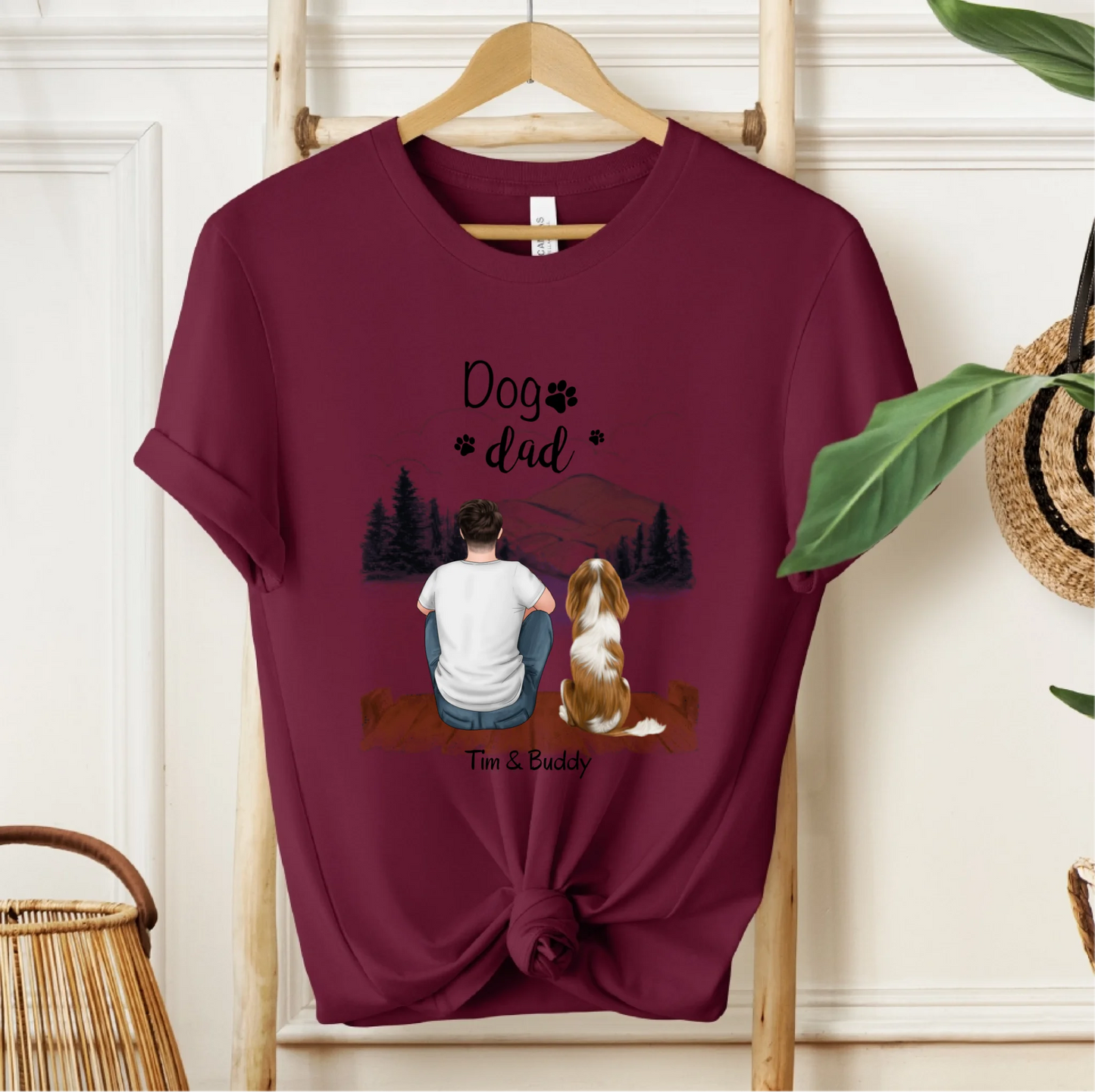 Herrchen/Frauchen mit Haustier T-Shirt