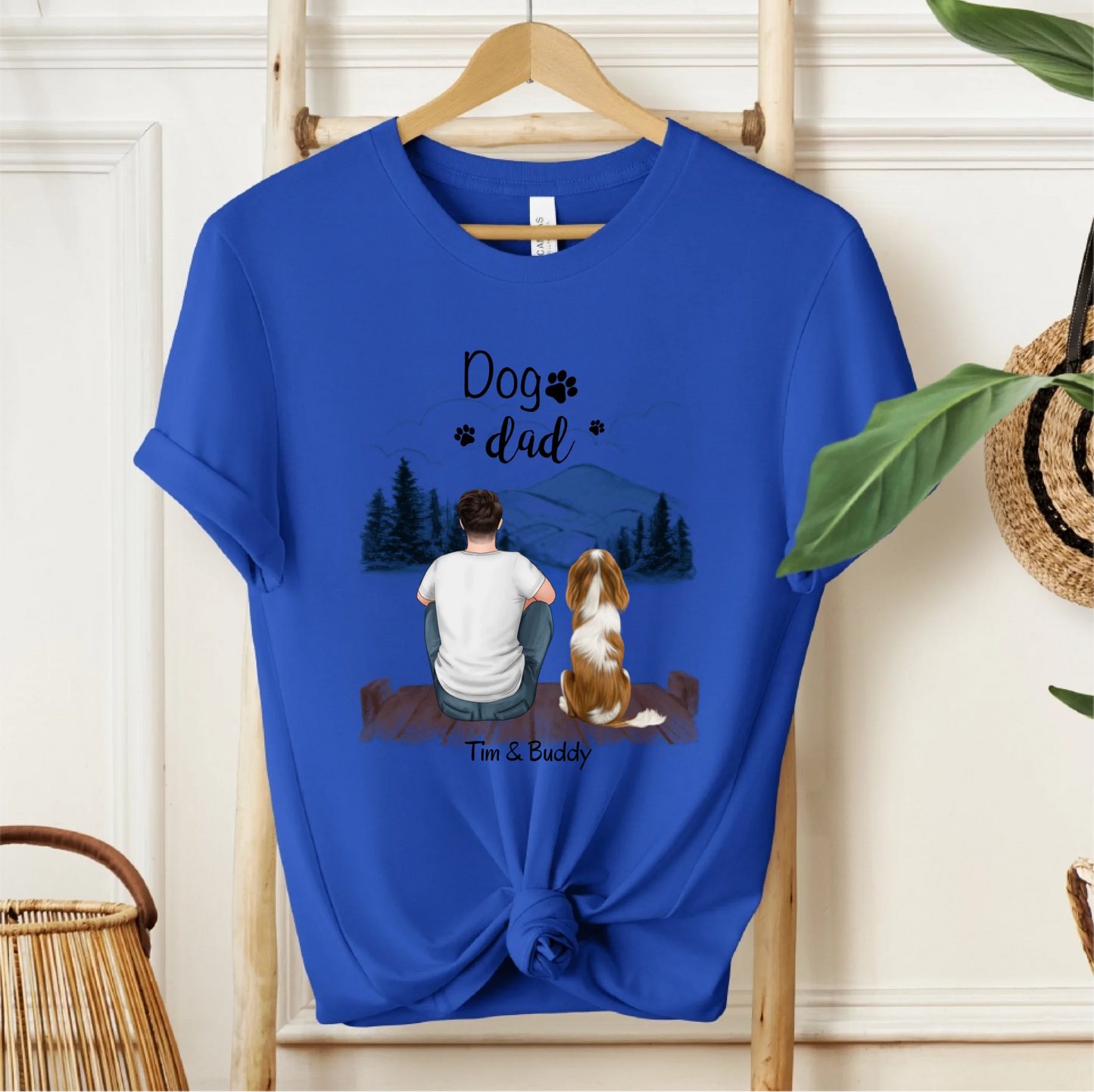 Herrchen/Frauchen mit Haustier T-Shirt