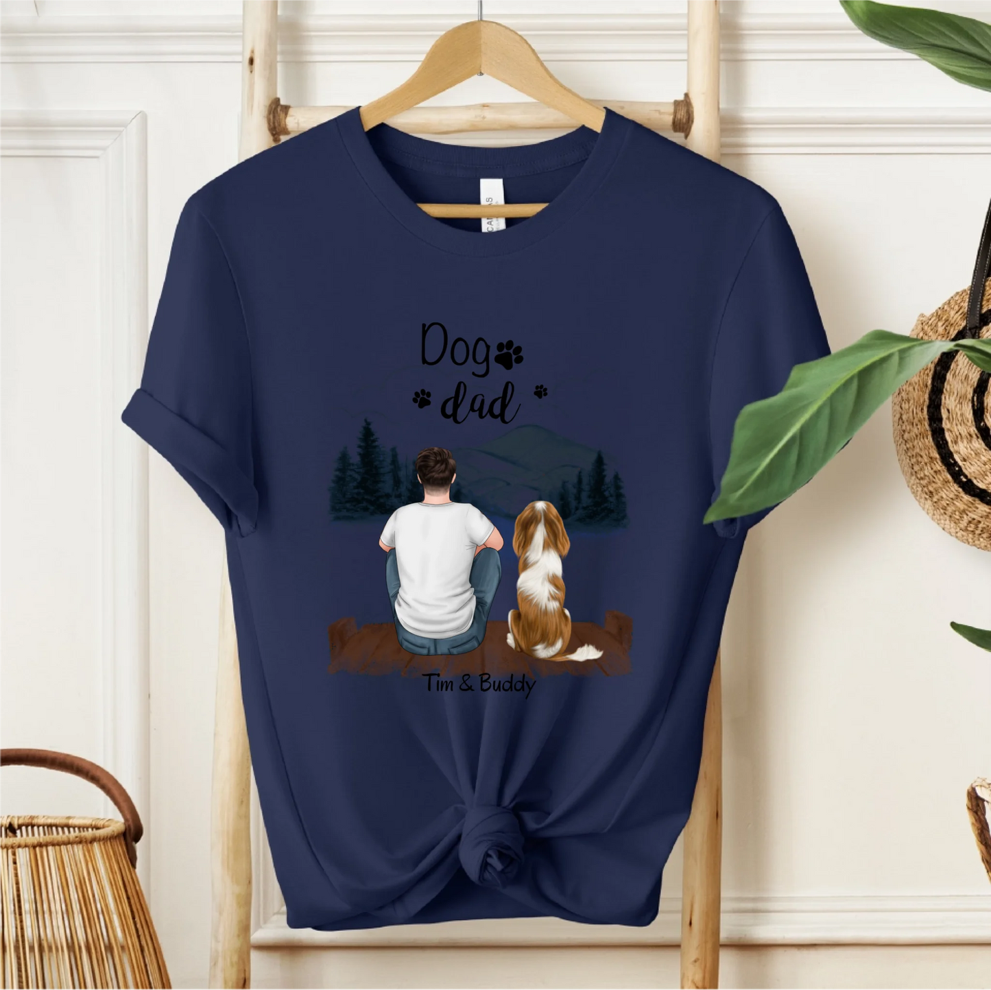 Herrchen/Frauchen mit Haustier T-Shirt