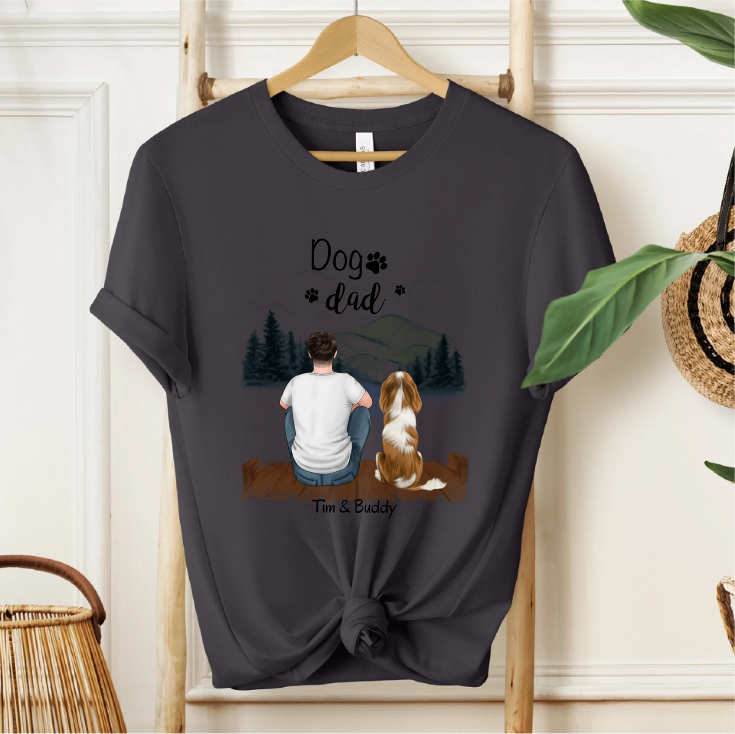 Herrchen/Frauchen mit Haustier T-Shirt