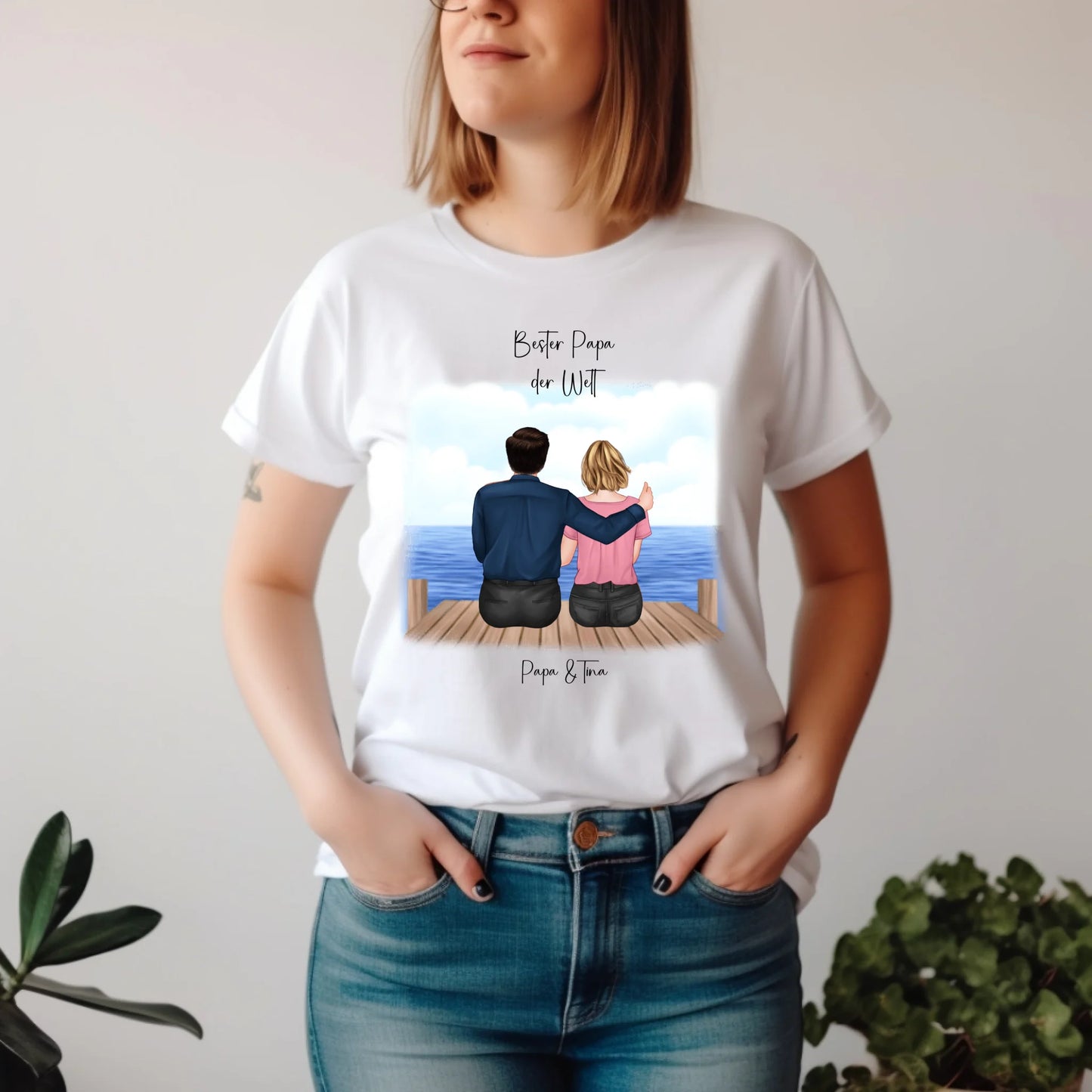 Vater & Tochter T-Shirt