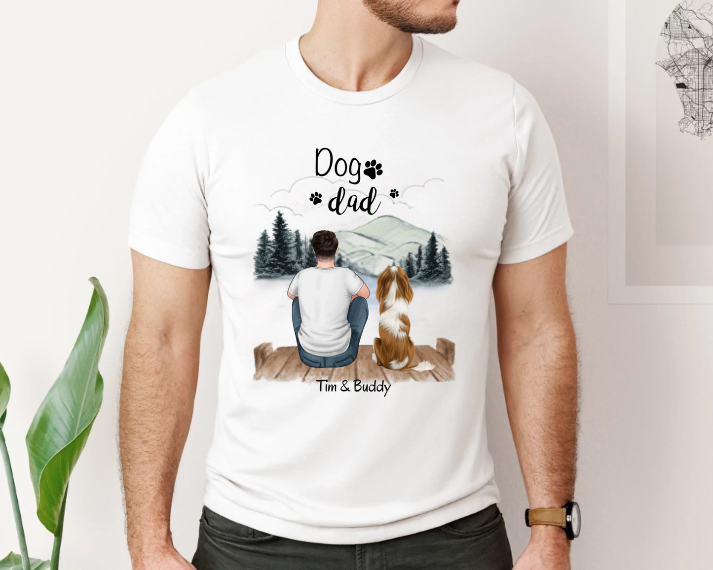 Herrchen/Frauchen mit Haustier T-Shirt
