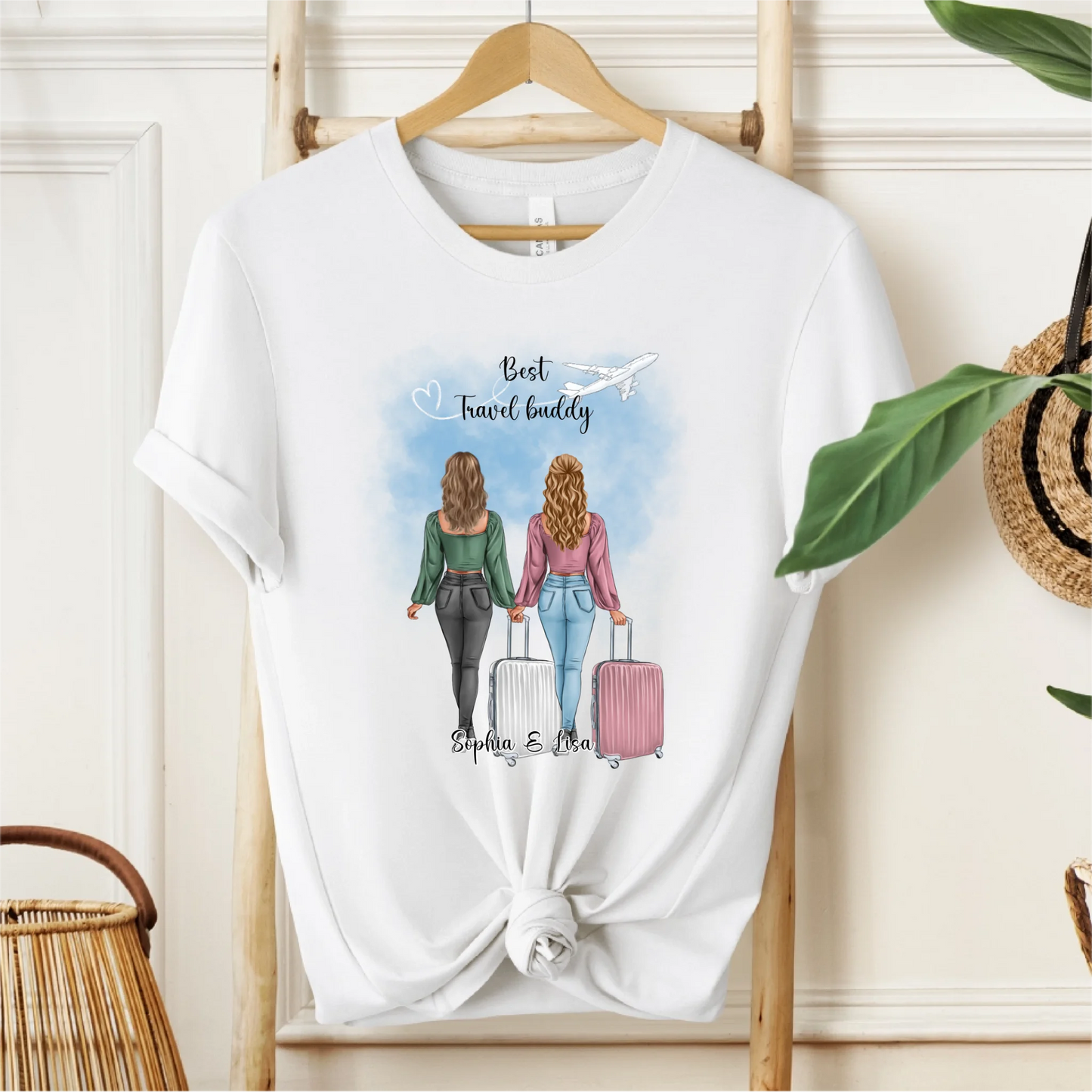 Reise Freundin T-Shirt (1-2 Personen)