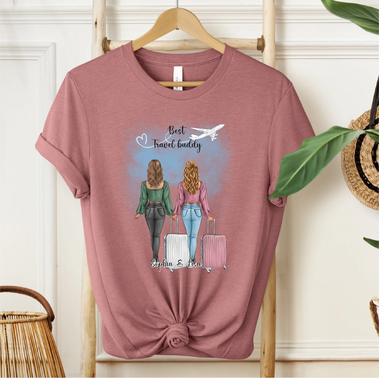 Reise Freundin T-Shirt (1-2 Personen)