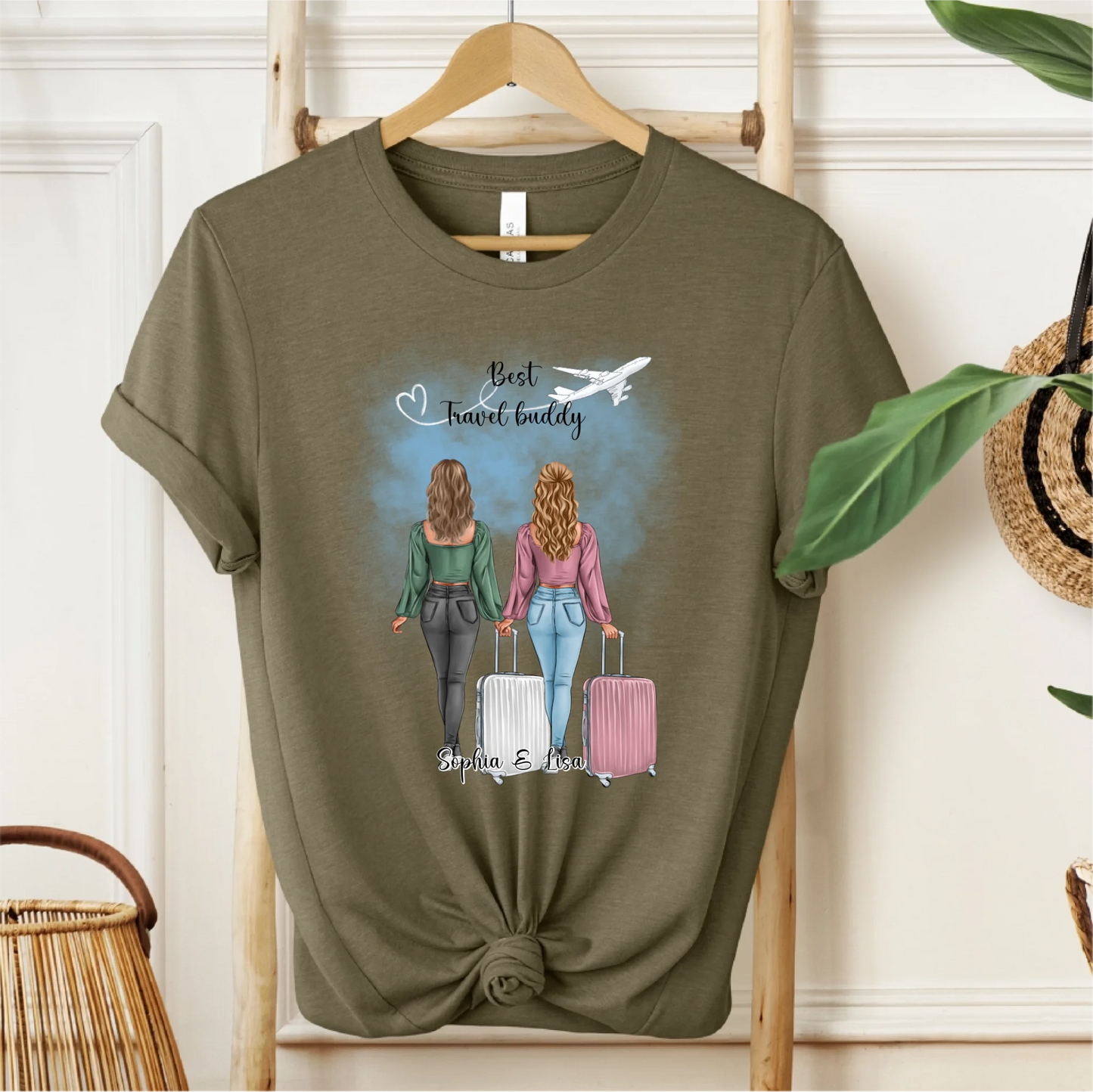 Reise Freundin T-Shirt (1-2 Personen)