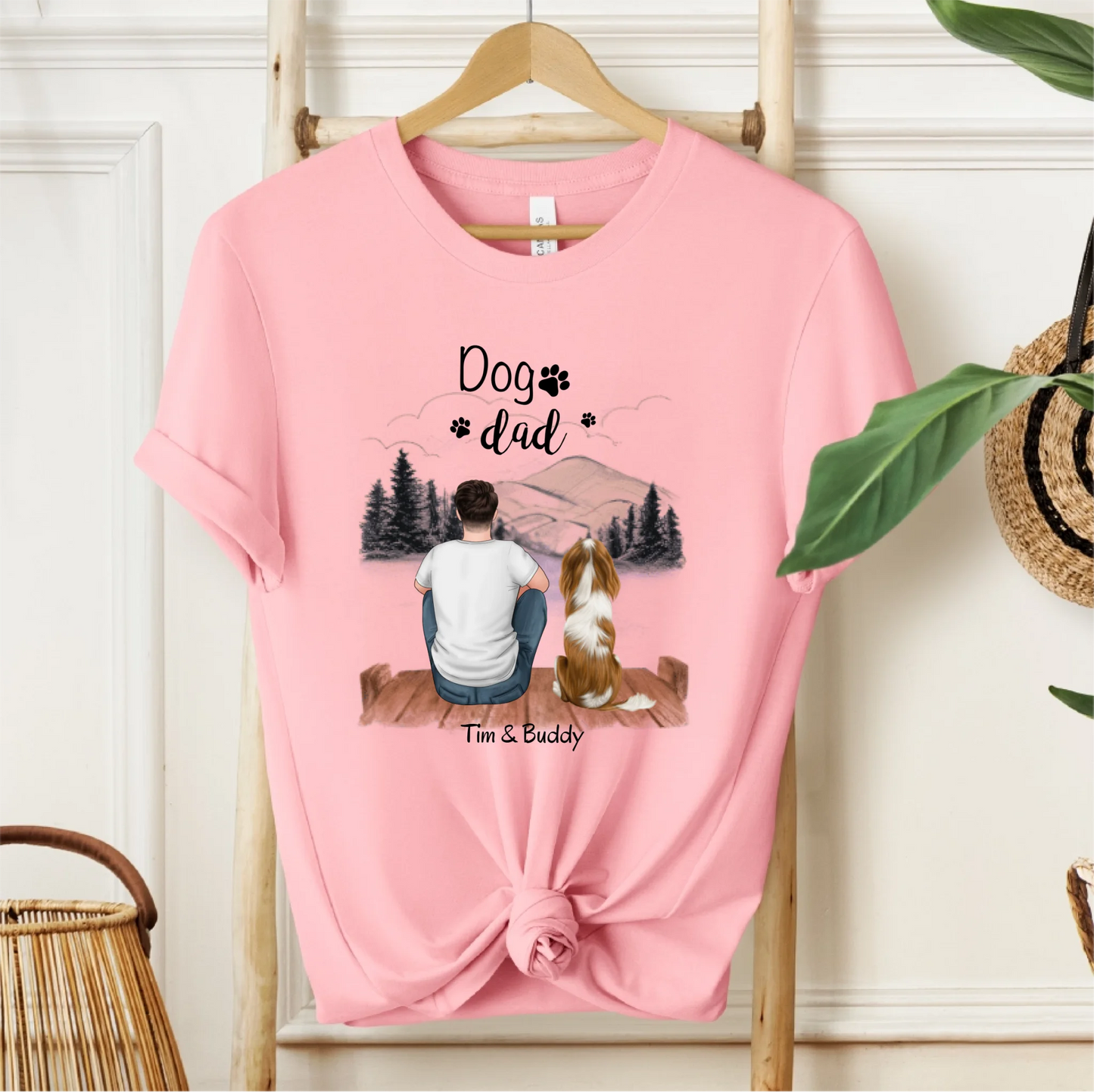Herrchen/Frauchen mit Haustier T-Shirt