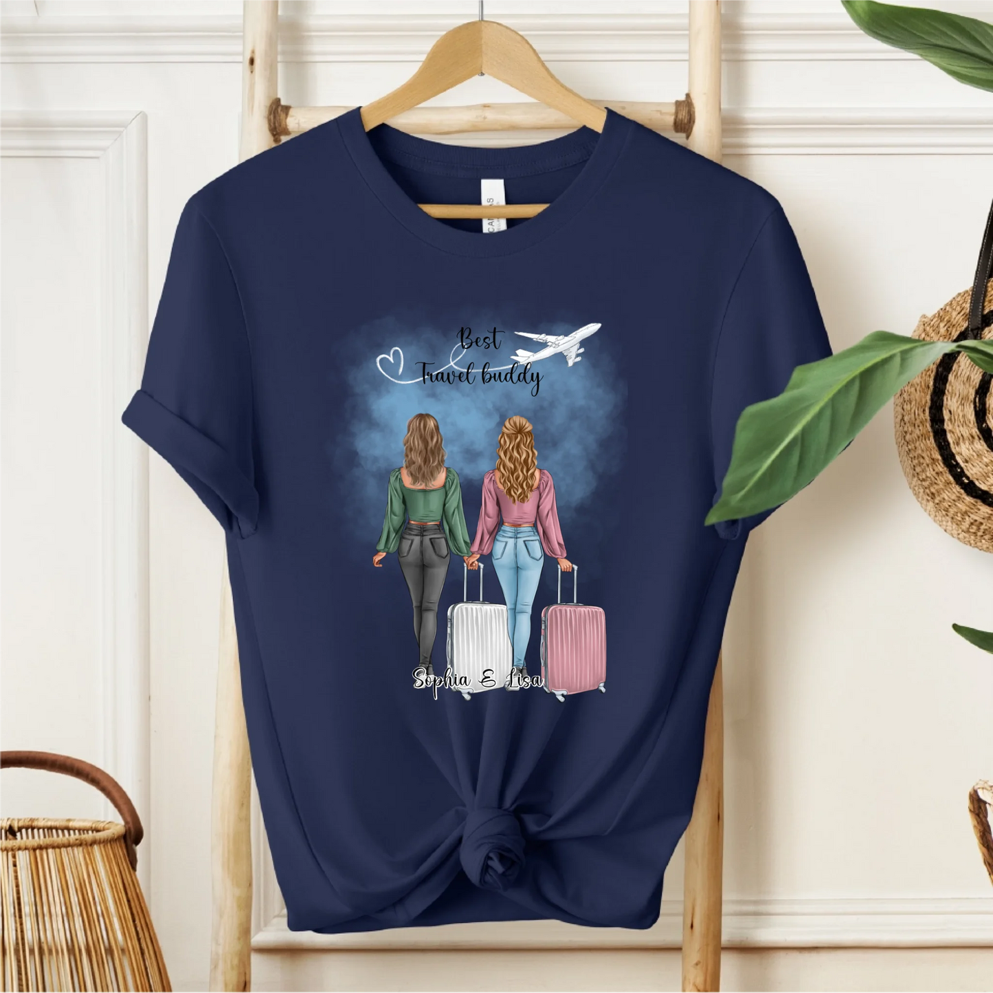 Reise Freundin T-Shirt (1-2 Personen)