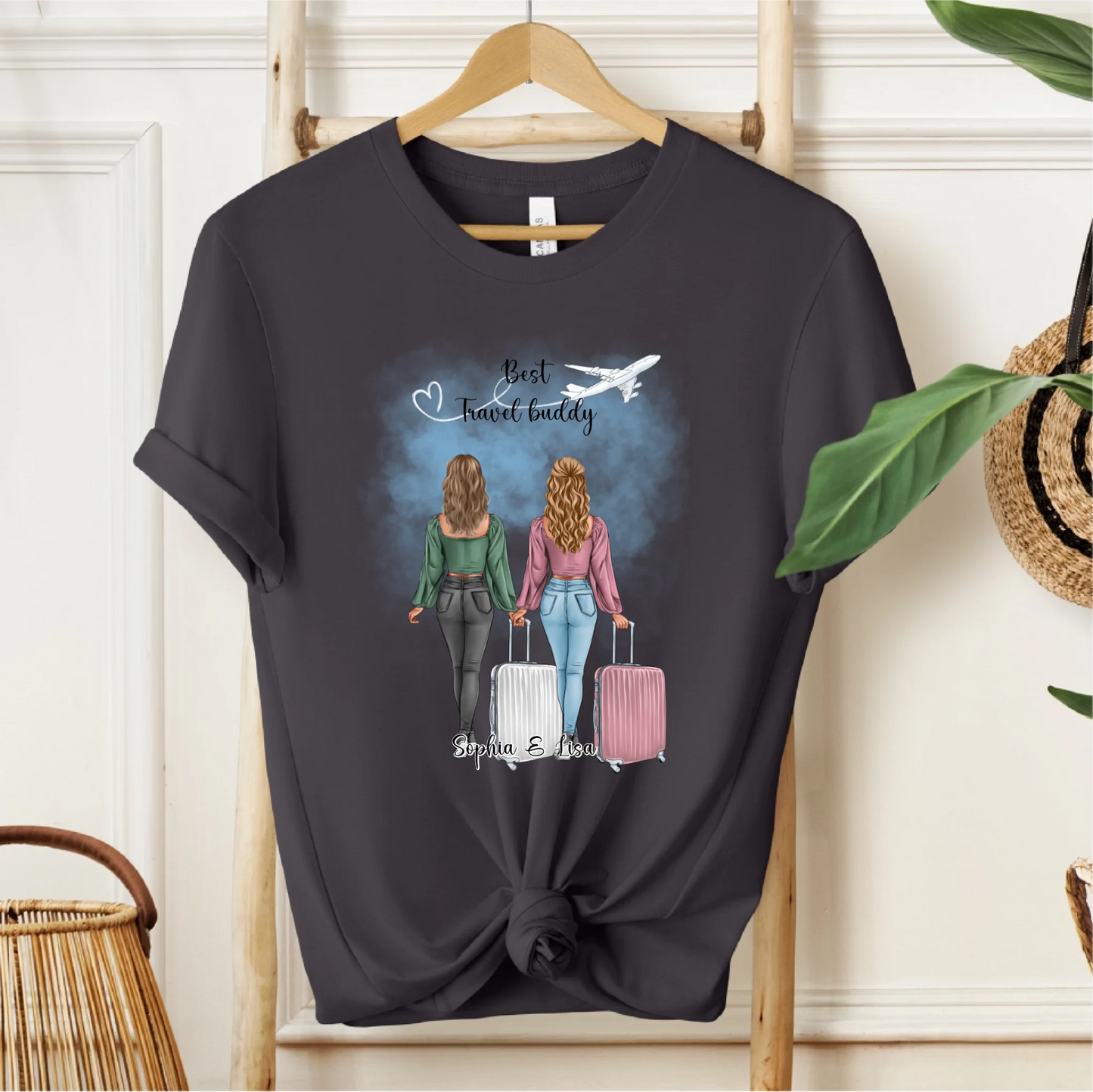 Reise Freundin T-Shirt (1-2 Personen)