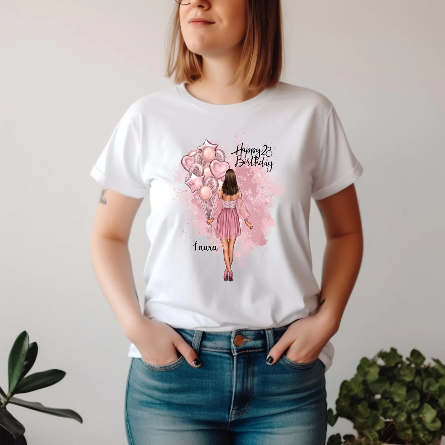 Birthday Girl T-Shirt (Skinny & Curvy)