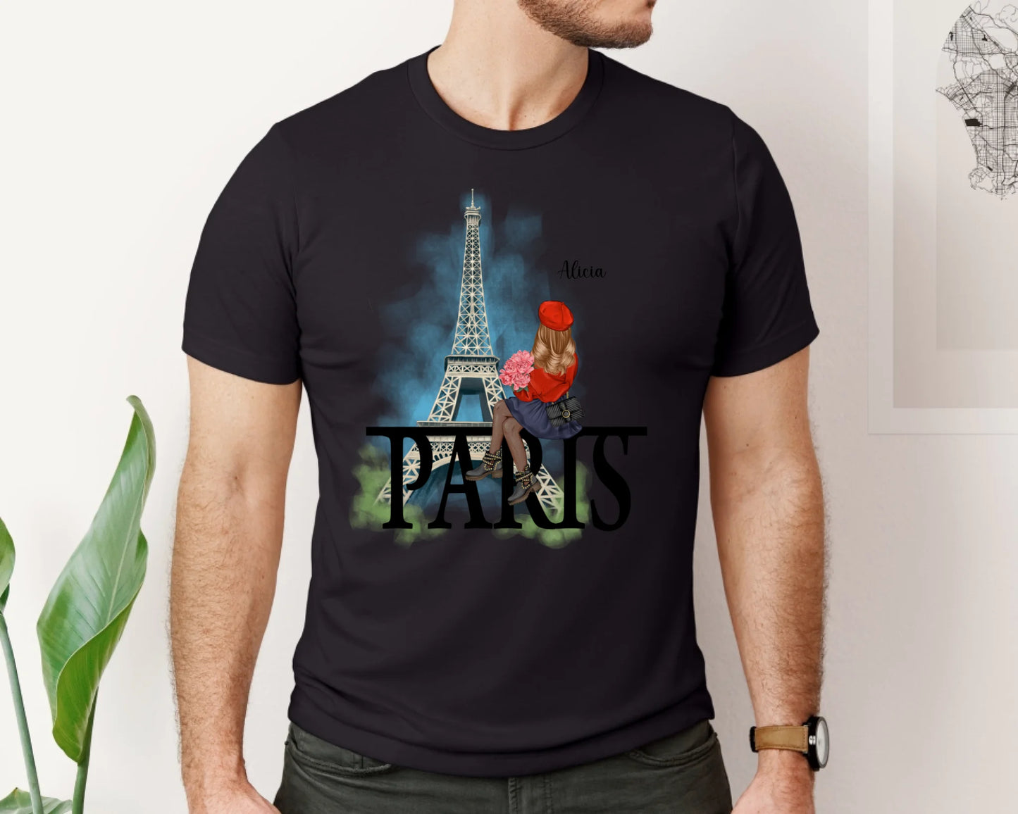 Stadt Liebe T-Shirt