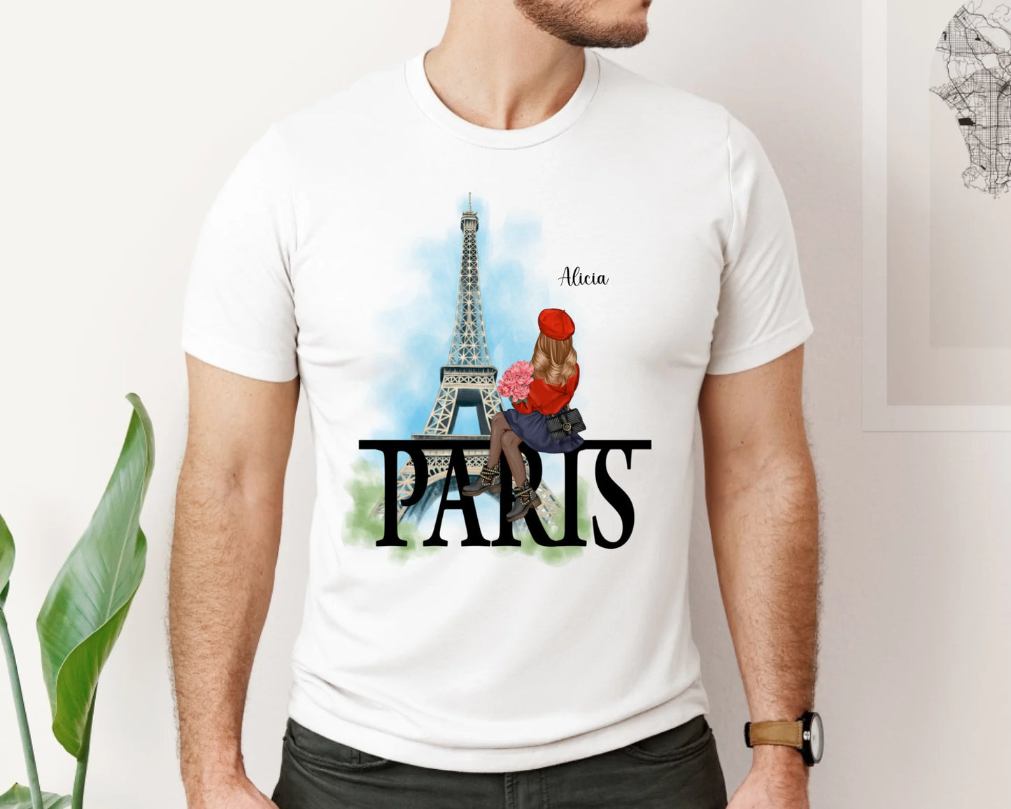 Stadt Liebe T-Shirt