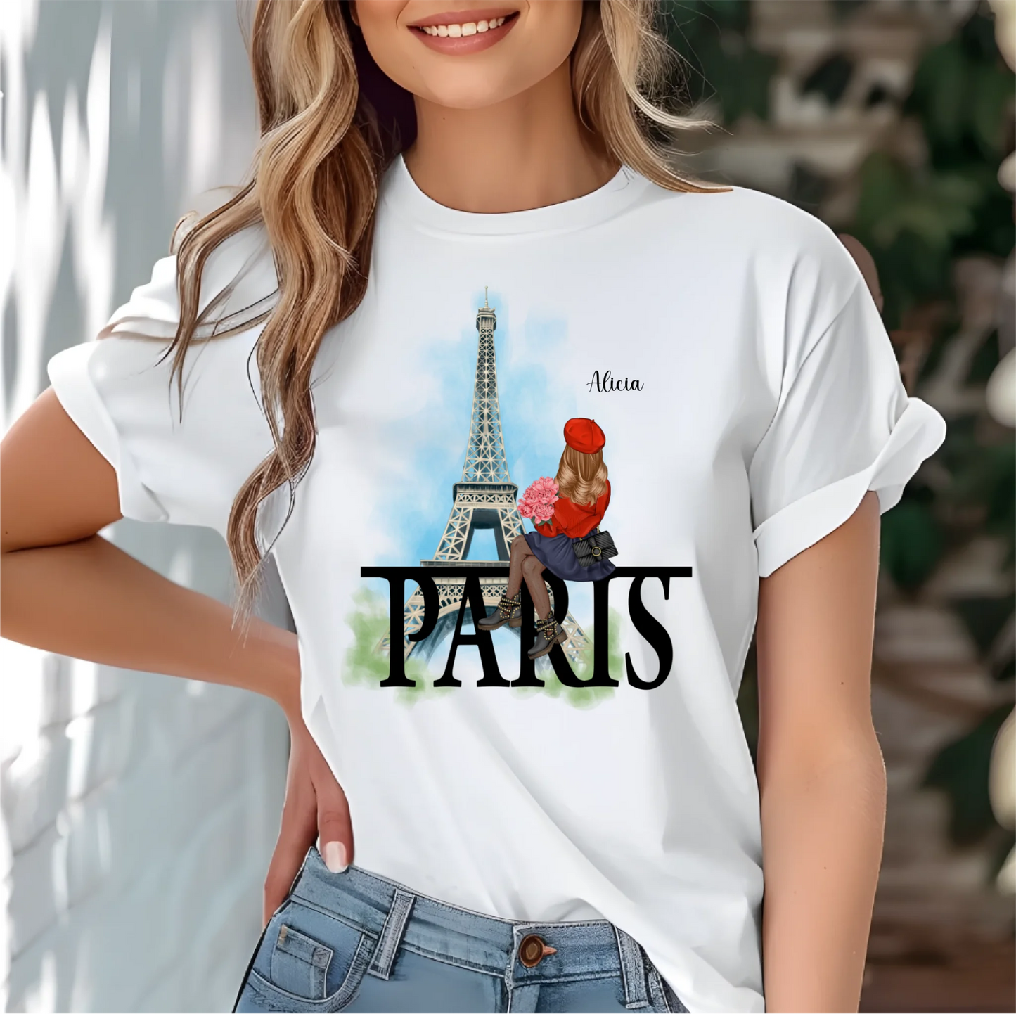 Stadt Liebe T-Shirt