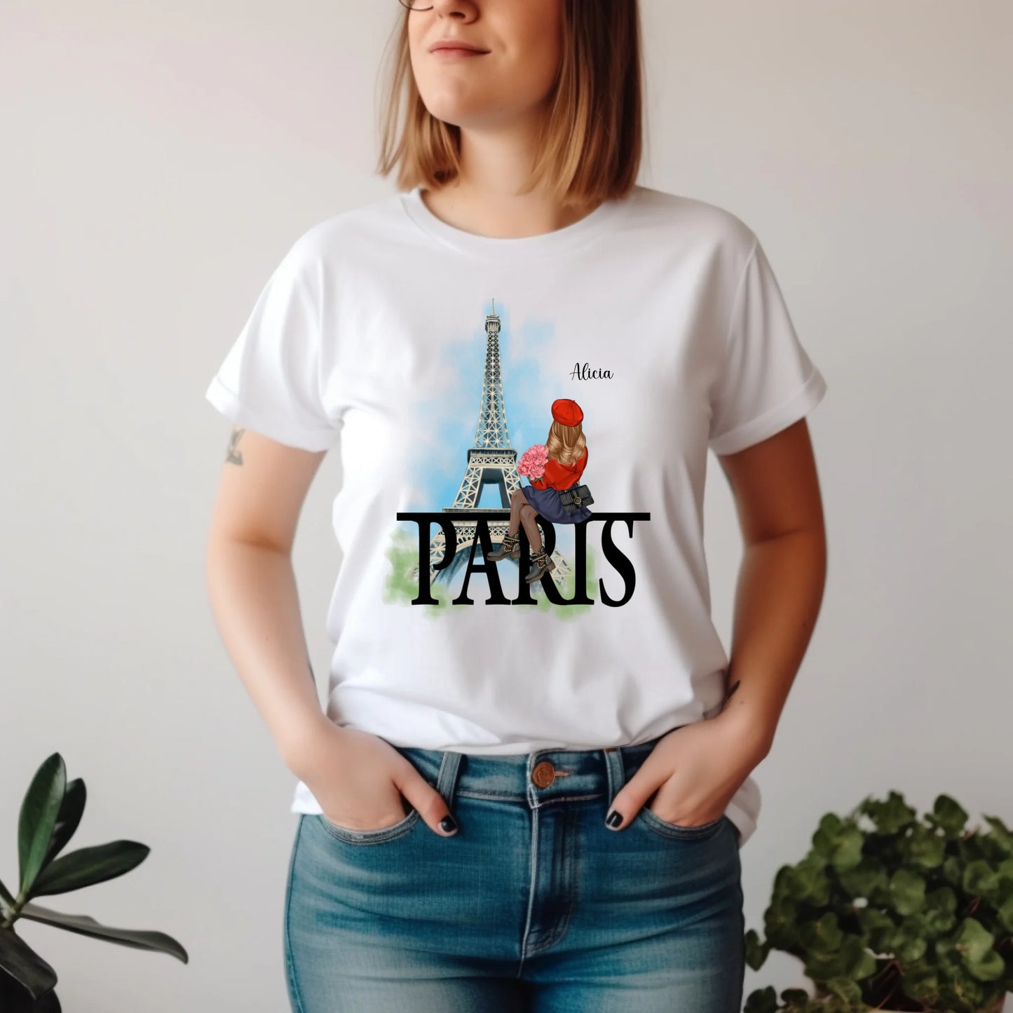 Stadt Liebe T-Shirt