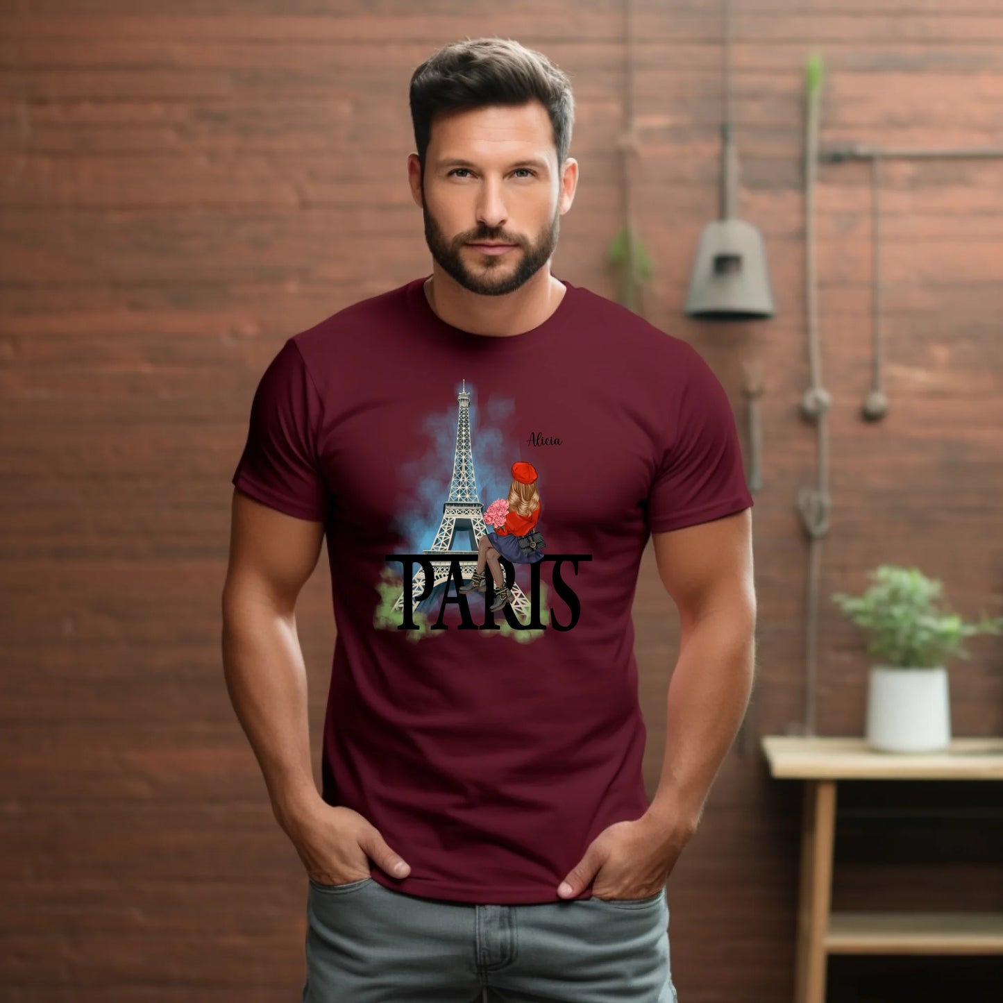 Stadt Liebe T-Shirt