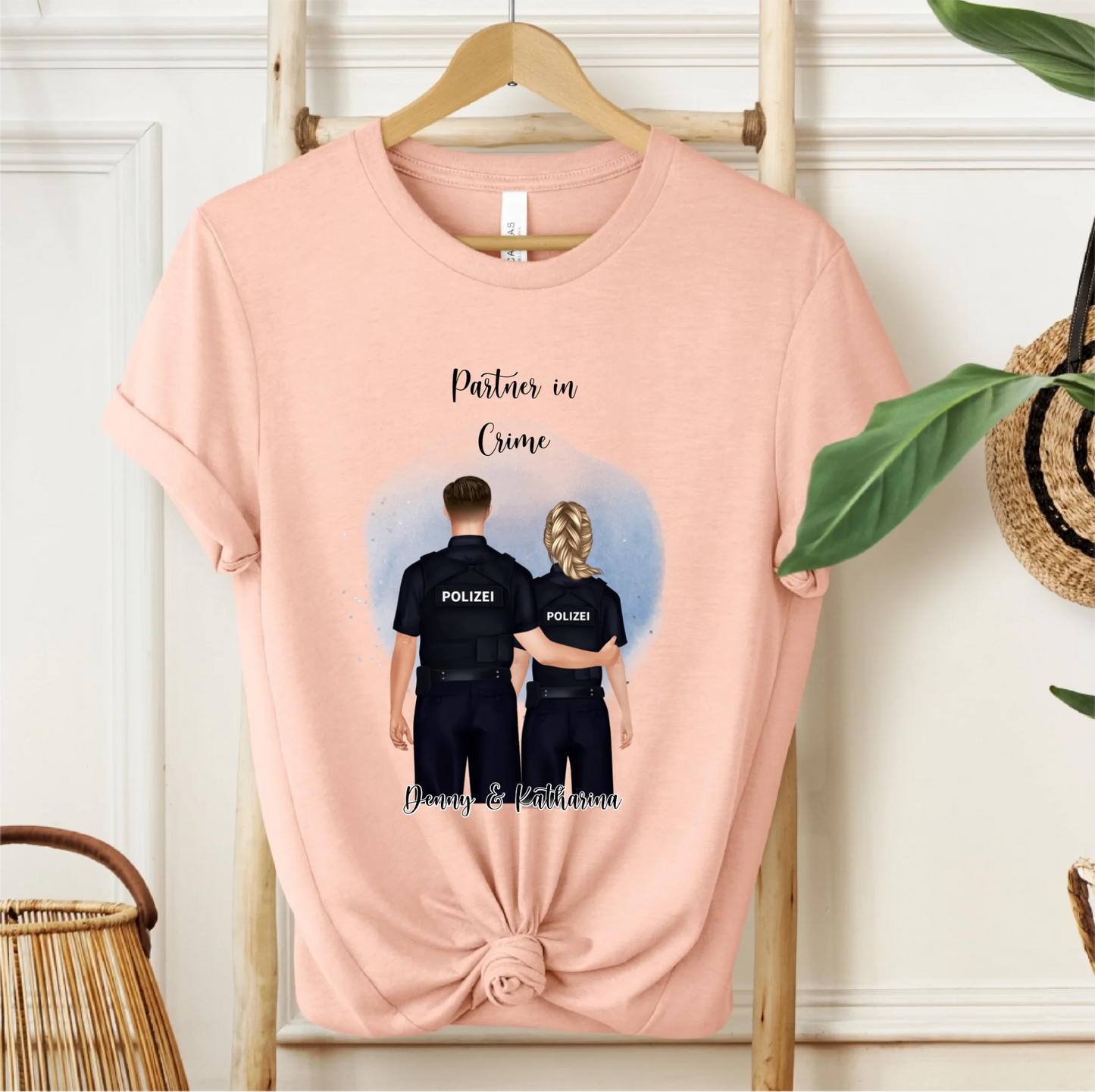 Polizist & Polizistin T-Shirt (2-3 Personen)