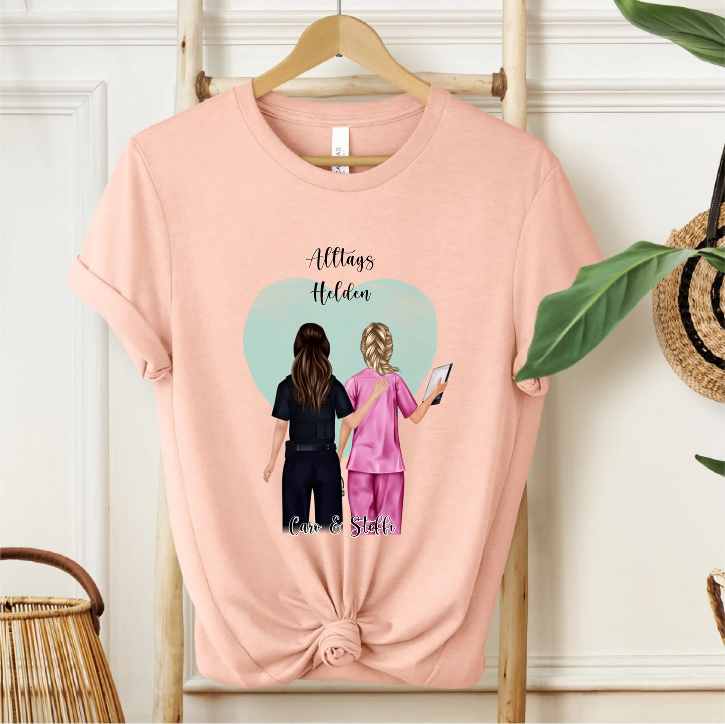 Polizei & Krankenschwester T-Shirt