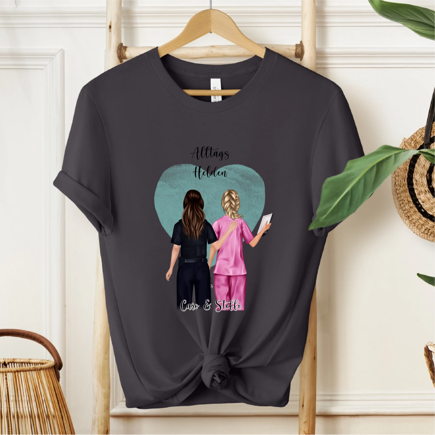 Polizei & Krankenschwester T-Shirt