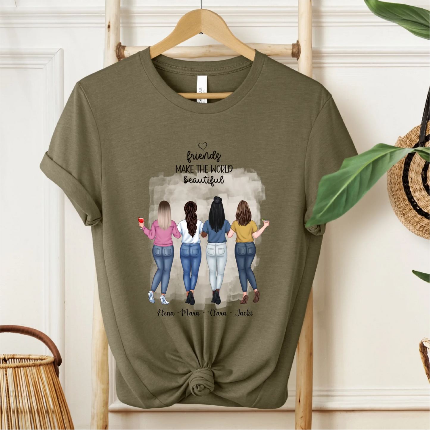 2-4 Freundinnen T-Shirt