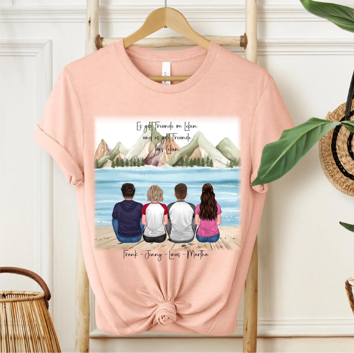 3-4 Freunde T-Shirt