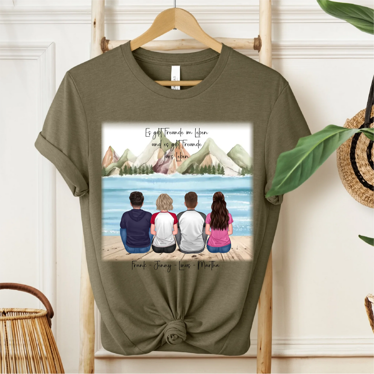 3-4 Freunde T-Shirt