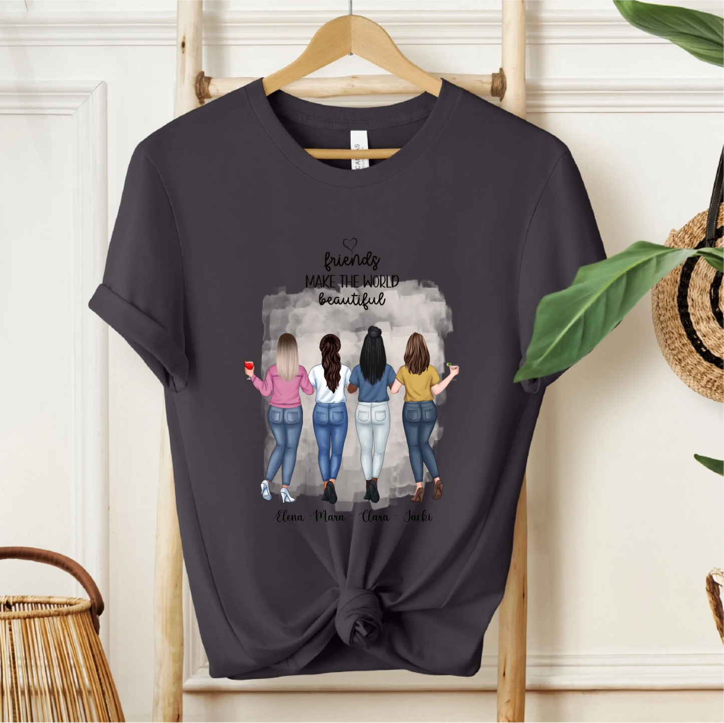 2-4 Freundinnen T-Shirt