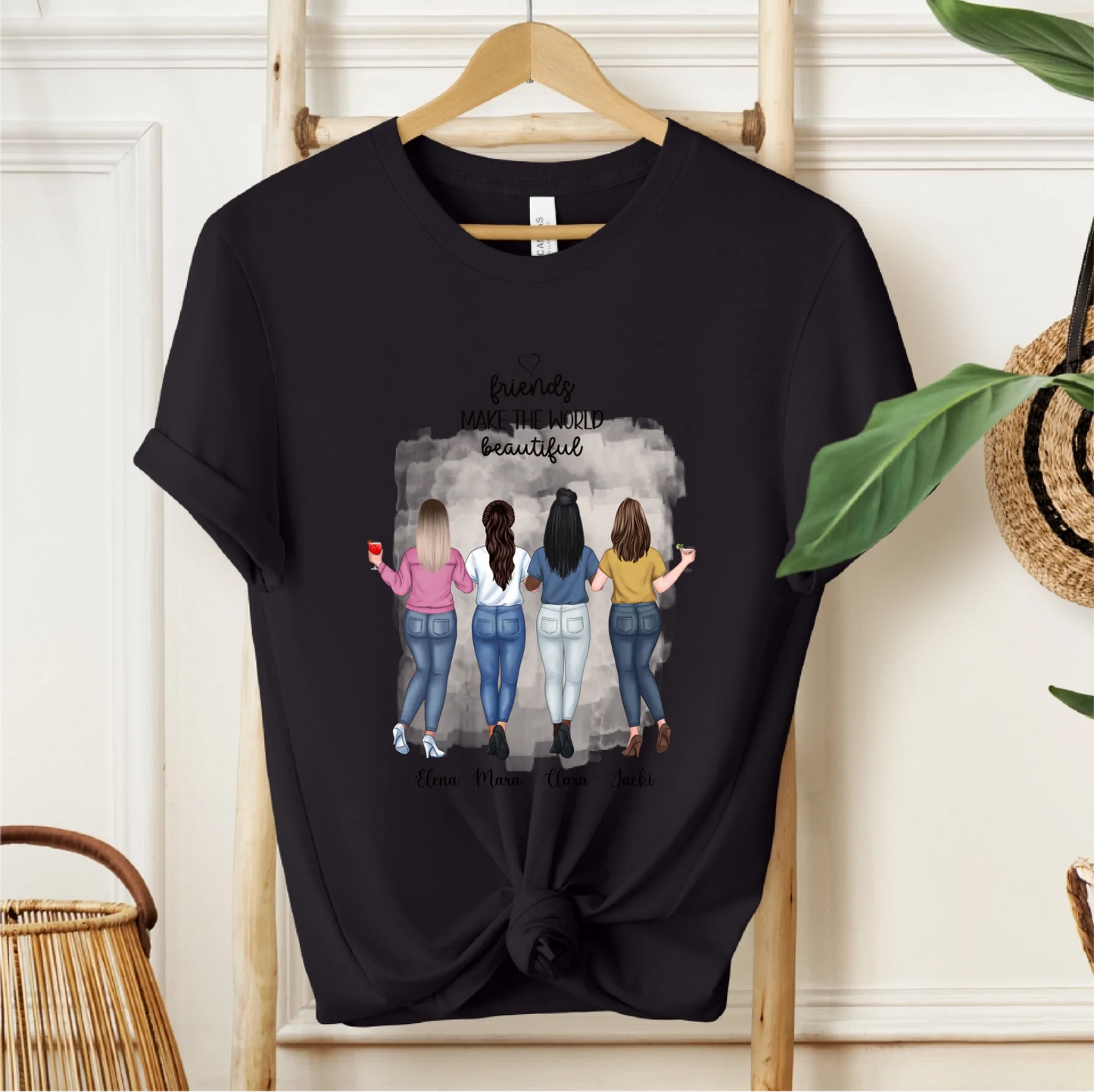 2-4 Freundinnen T-Shirt