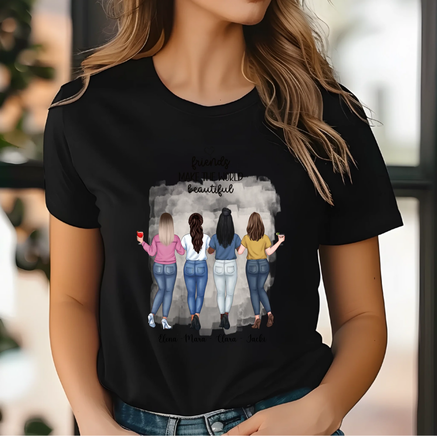 2-4 Freundinnen T-Shirt