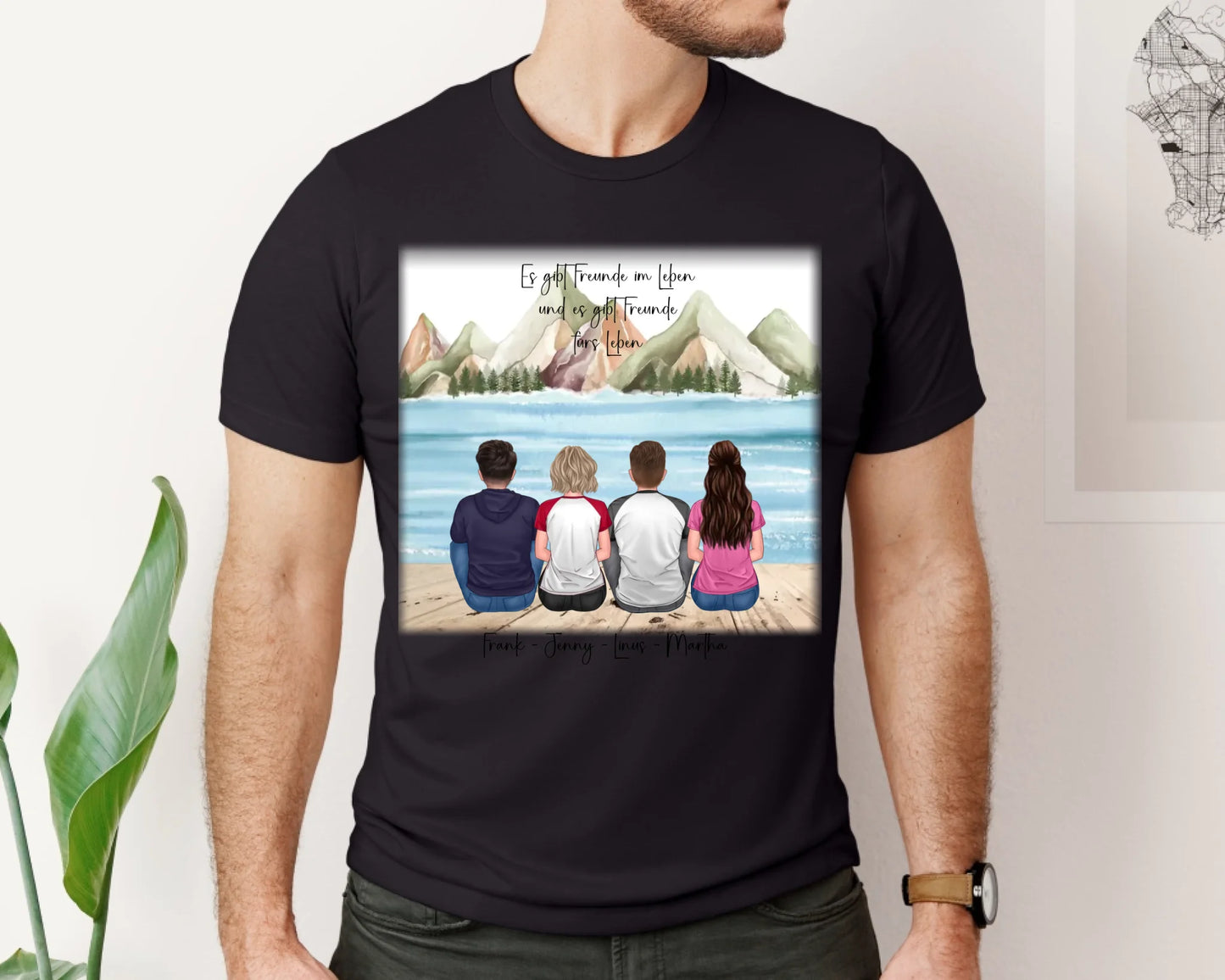 3-4 Freunde T-Shirt